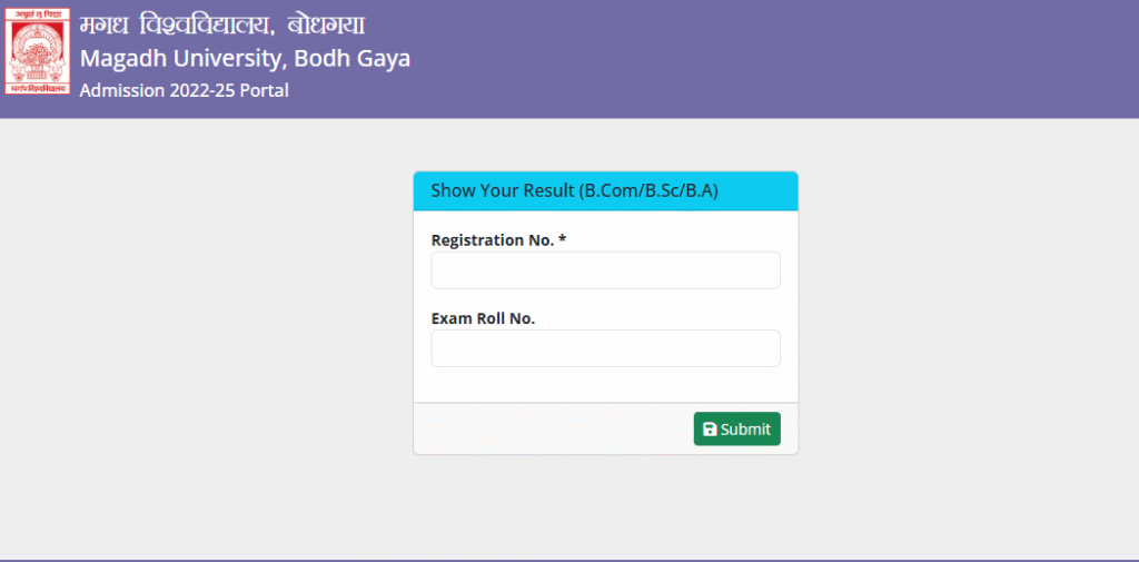 Magadh University Part 3 Result 2022-25 कैसे चेक करें